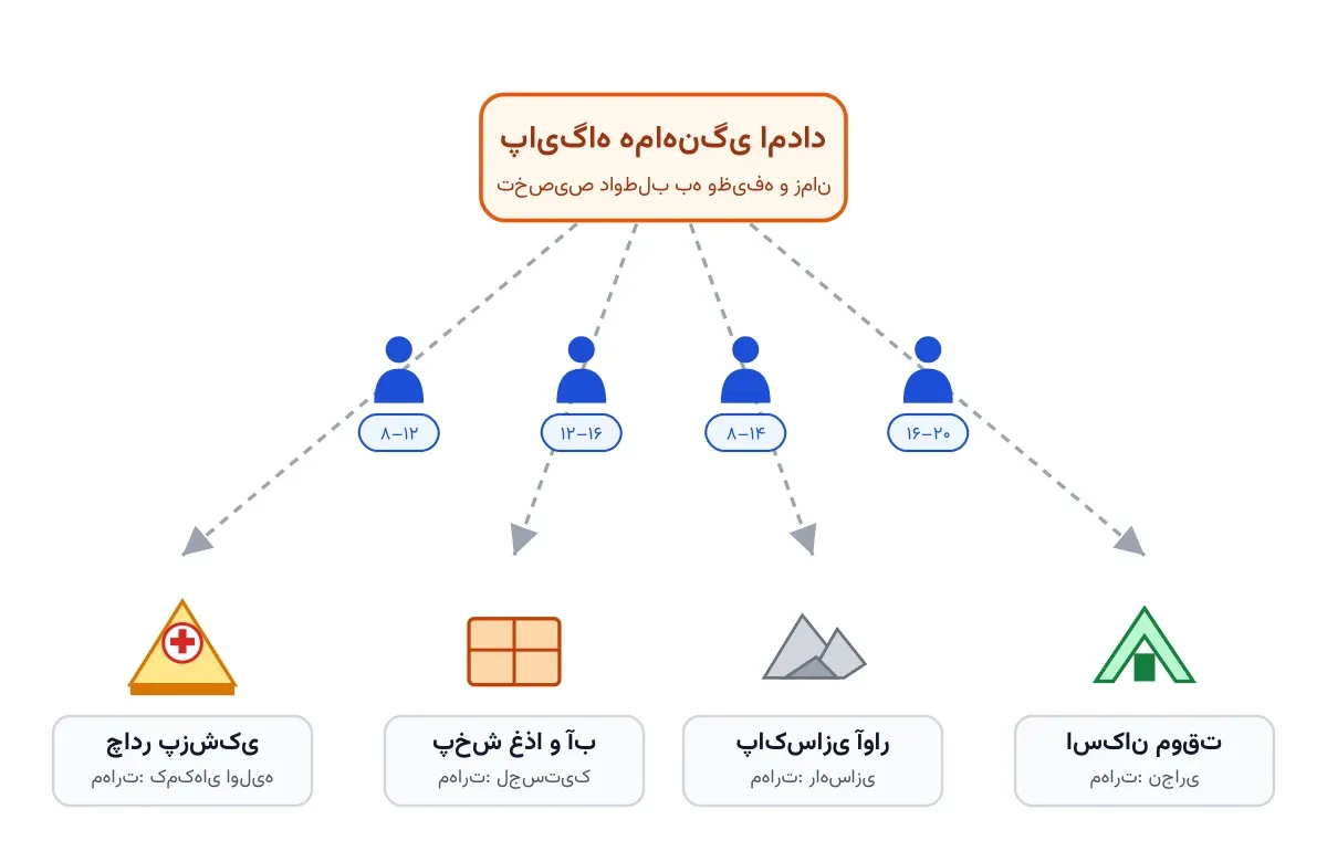 تخصیص داوطلبان امدادی: کدام داوطلب، کدام کار، کِی؟