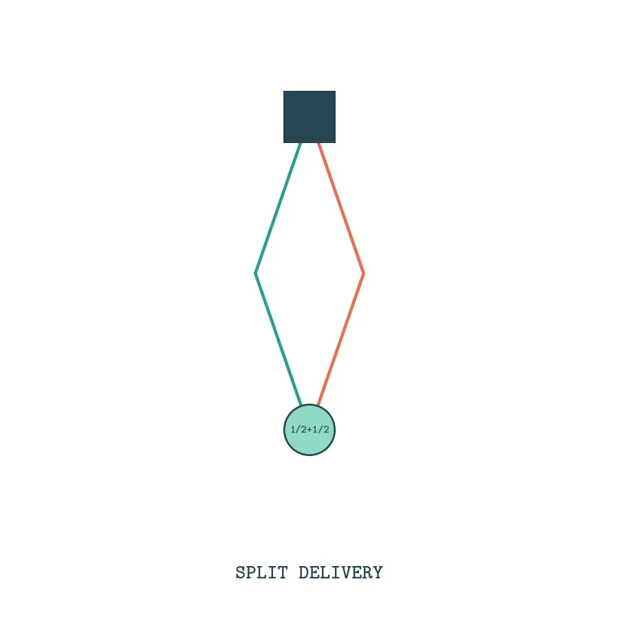 تحویل تقسیم‌شده Split Delivery VRP با پایتون